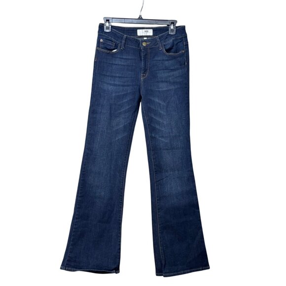 M1868 Womens Dark Wash Denim Flare Jeans Size 4/27" - Picture 1 of 12